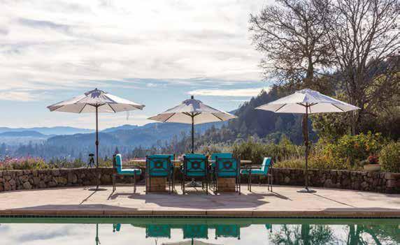 Quintessential Northern California mountain-and-valley views are right outside the window