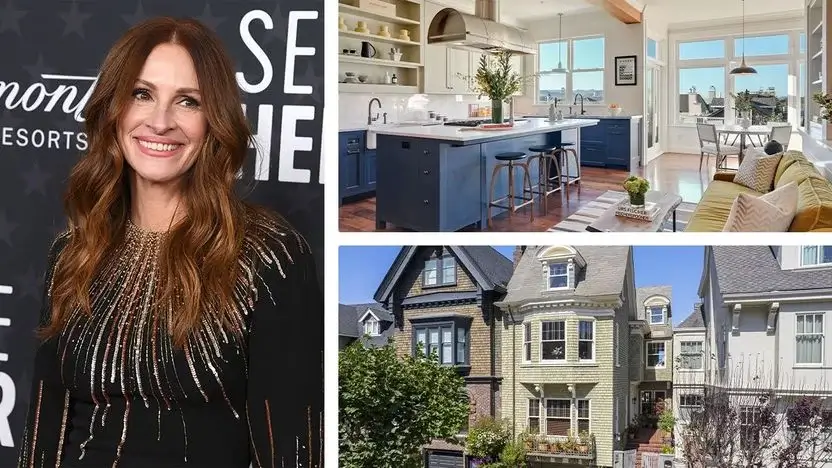 Julia Roberts’ $11.7M San Francisco Mansion Needed Less Than 2 Weeks To Charm a Buyer