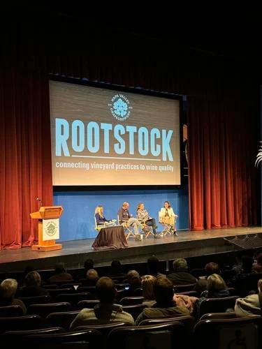 Panelists discuss threats to vineyard health during ROOTSTOCK 2024, hosted by Napa Valley Grapegrowers in November<br />
